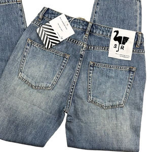 NWT Free People SR vs. SANDRINE ROSE “the virgin label” jeans.